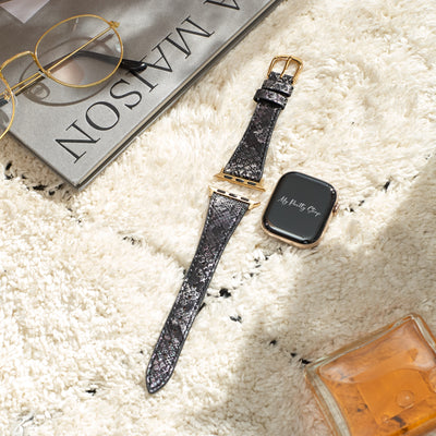 Serpentina Leather Apple Watch Strap
