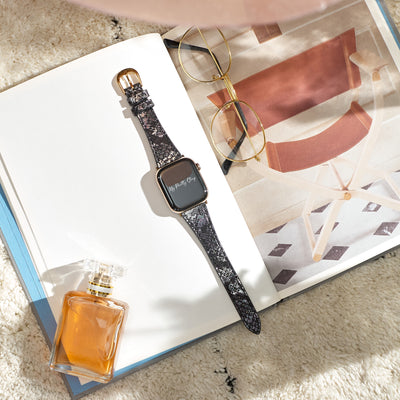 Serpentina Leather Apple Watch Strap